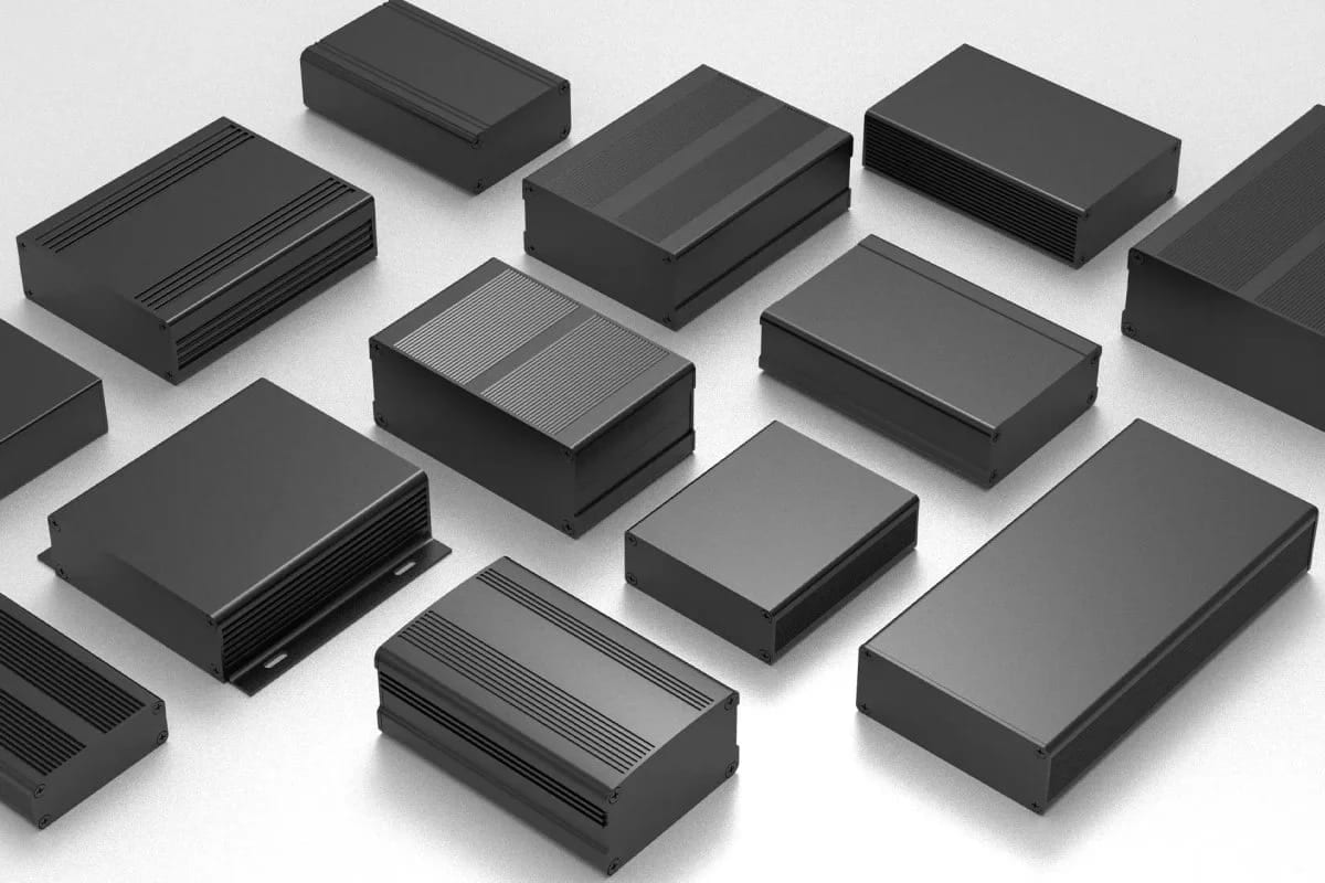 Electronic enclosure profiles — product photograph